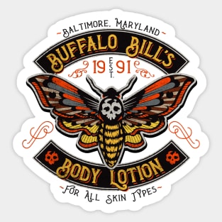 Buffalo Bills Body Lotion Biker Lts Sticker